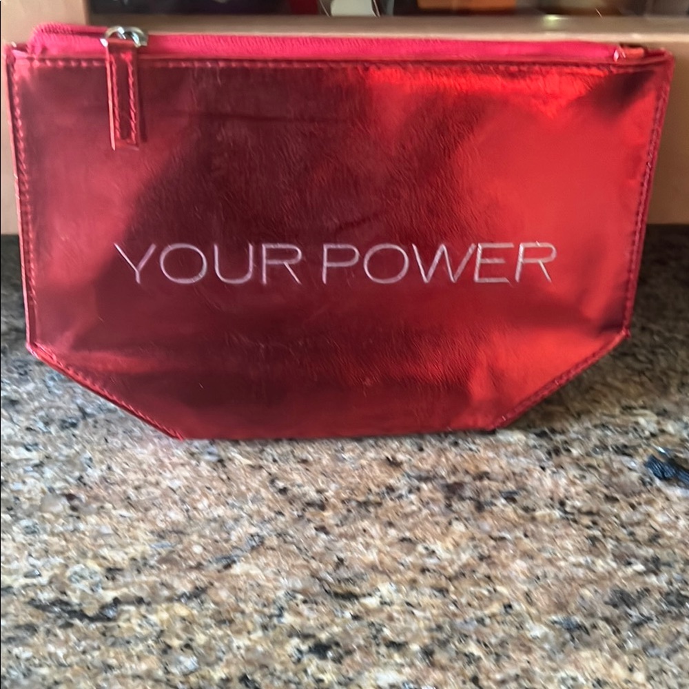 Red Cosmetic Bag